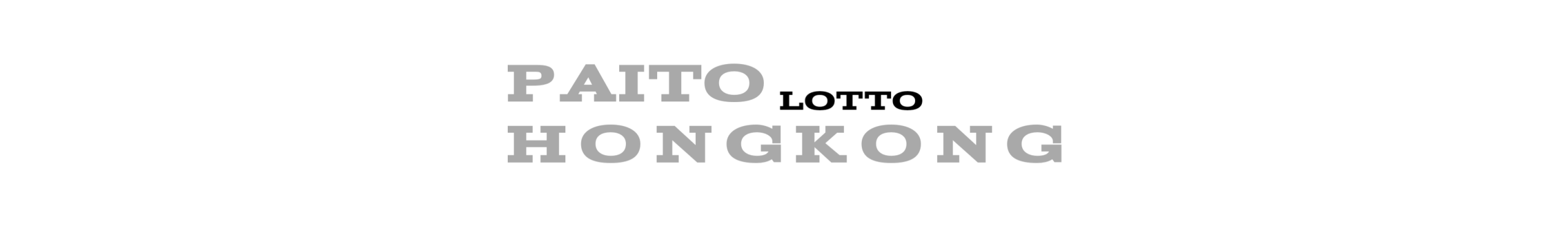 Paito HK Lotto